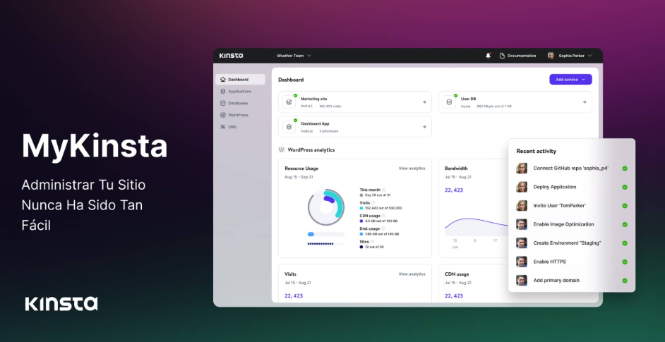 descuento en Kinsta